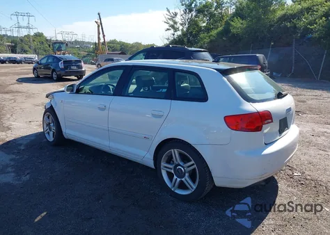 2007 Audi A3 2.0T from USA, damaged, VIN WAUHF78P57A081302
